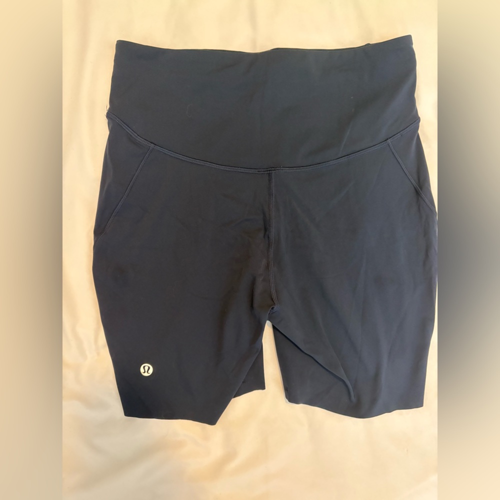 Lululemon fast and free high rise biker shorts
